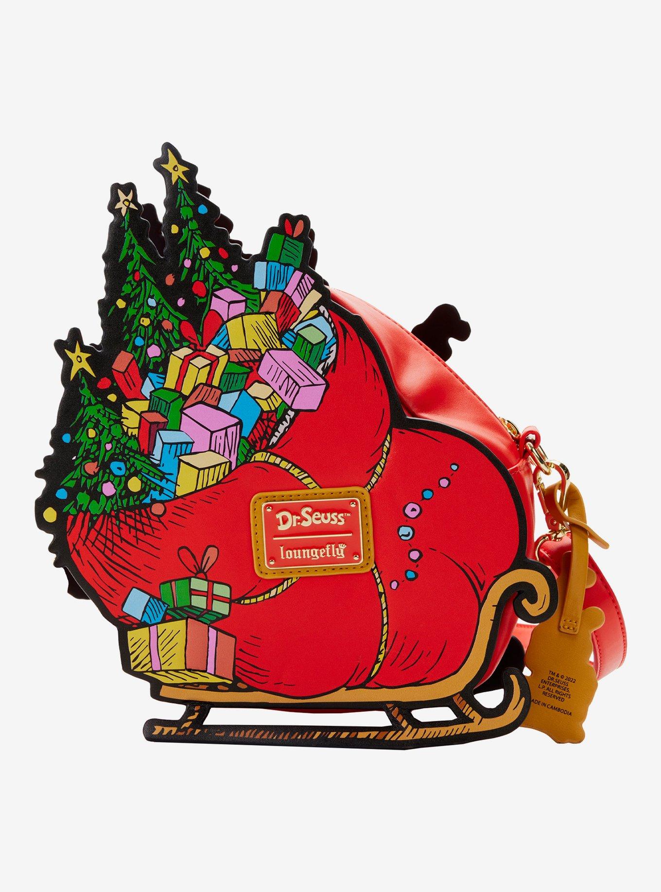 Loungefly How The Grinch Stole Christmas! Sleigh Crossbody Bag, , alternate