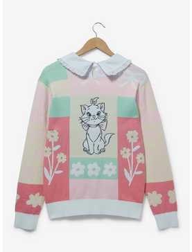 Disney The Aristocats Marie Floral Collared Sweater, , hi-res