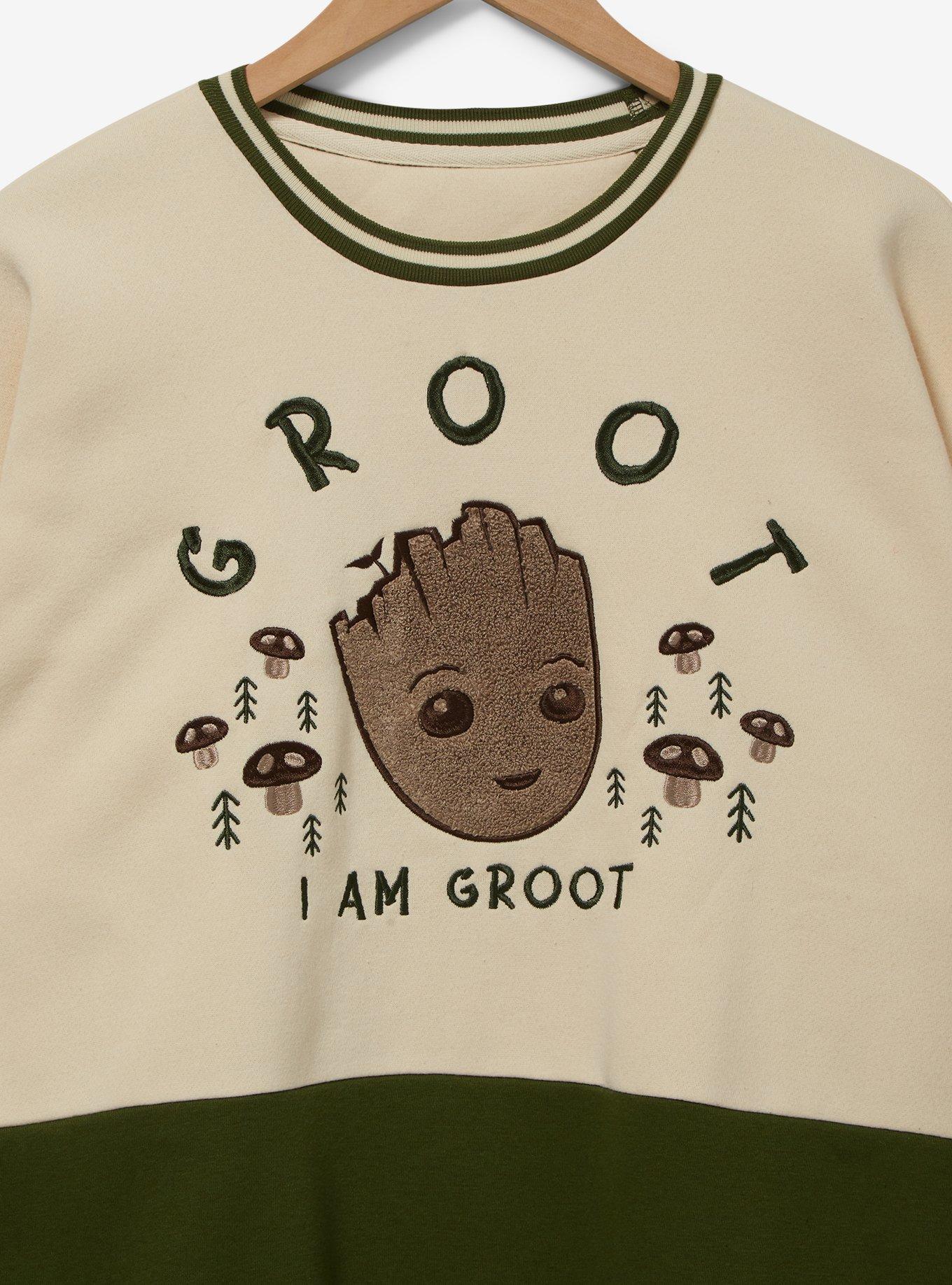 Marvel Guardians of the Galaxy Groot Panel Sweatshirt, , hi-res