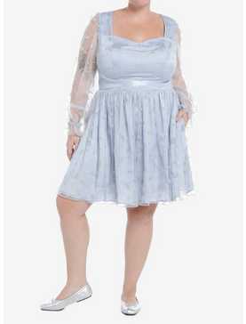 Disney Cinderella Mesh Glitter Dress Plus Size, , hi-res