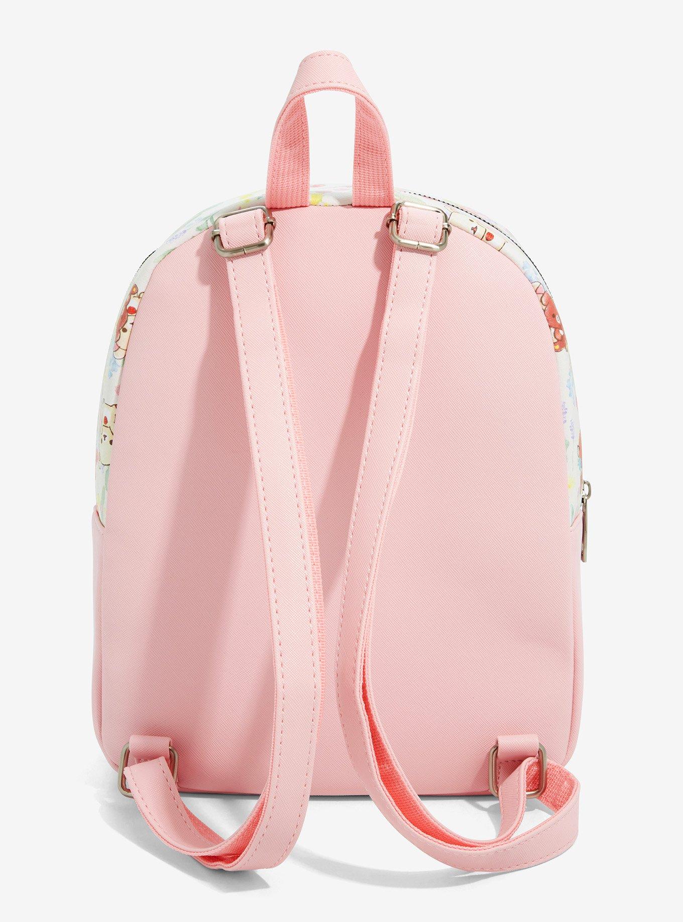 Rilakkuma Korilakkuma & Chairoikoguma Floral Mini Backpack, , alternate