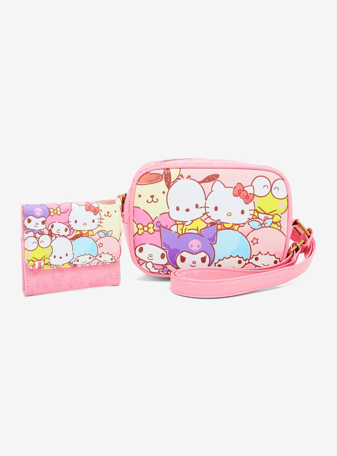 Loungefly Hello Kitty And Friends Pink Crossbody Bag, , alternate