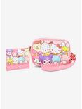 Loungefly Hello Kitty And Friends Pink Mini Flap Wallet, , alternate