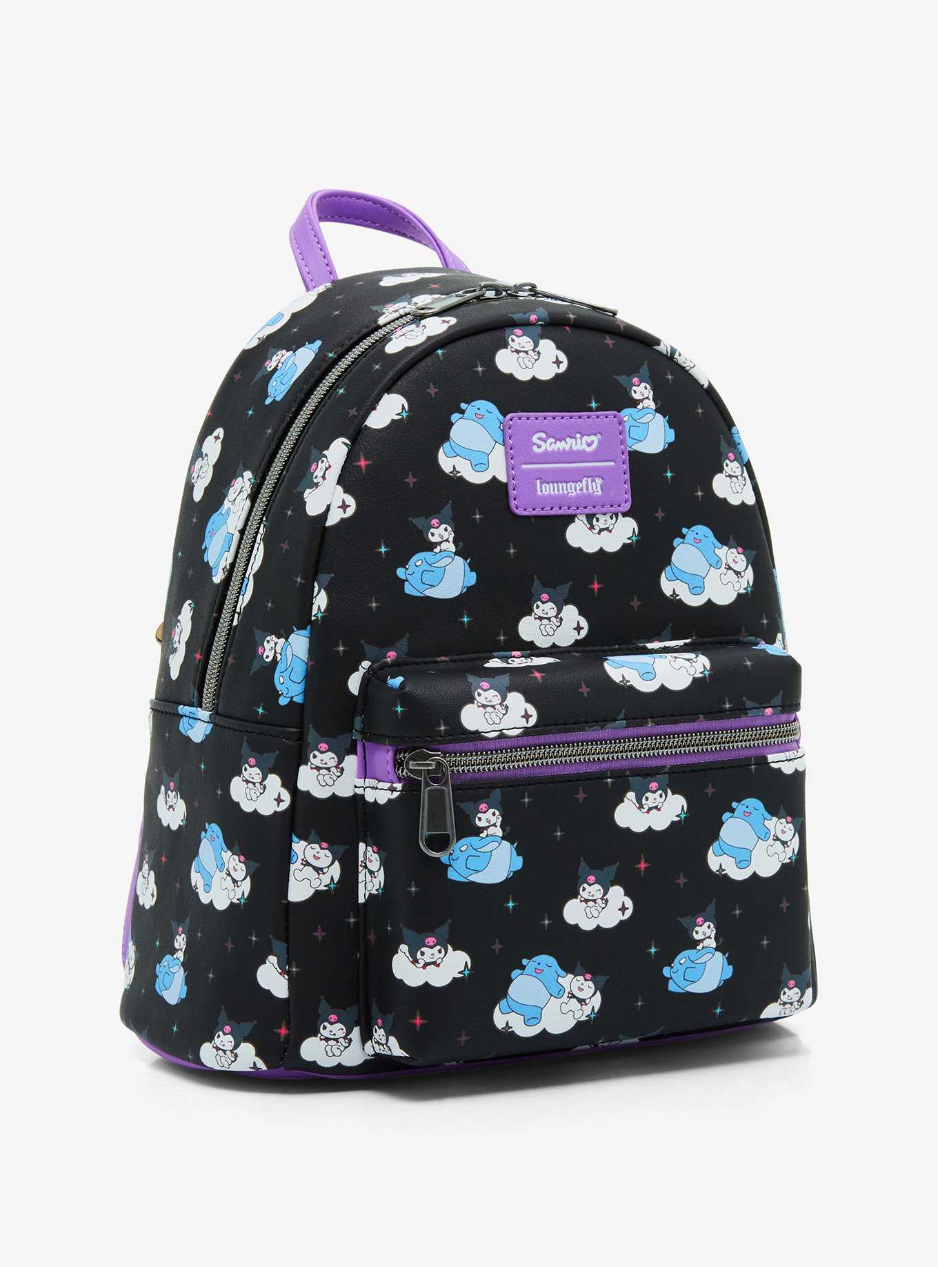 Loungefly Kuromi & Baku Clouds Mini Backpack, , hi-res