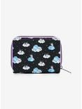 Loungefly Kuromi & Baku Clouds Mini Zipper Wallet, , alternate