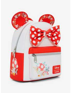 Loungefly Disney Minnie Mouse Mushroom Floral Mini Backpack, , hi-res