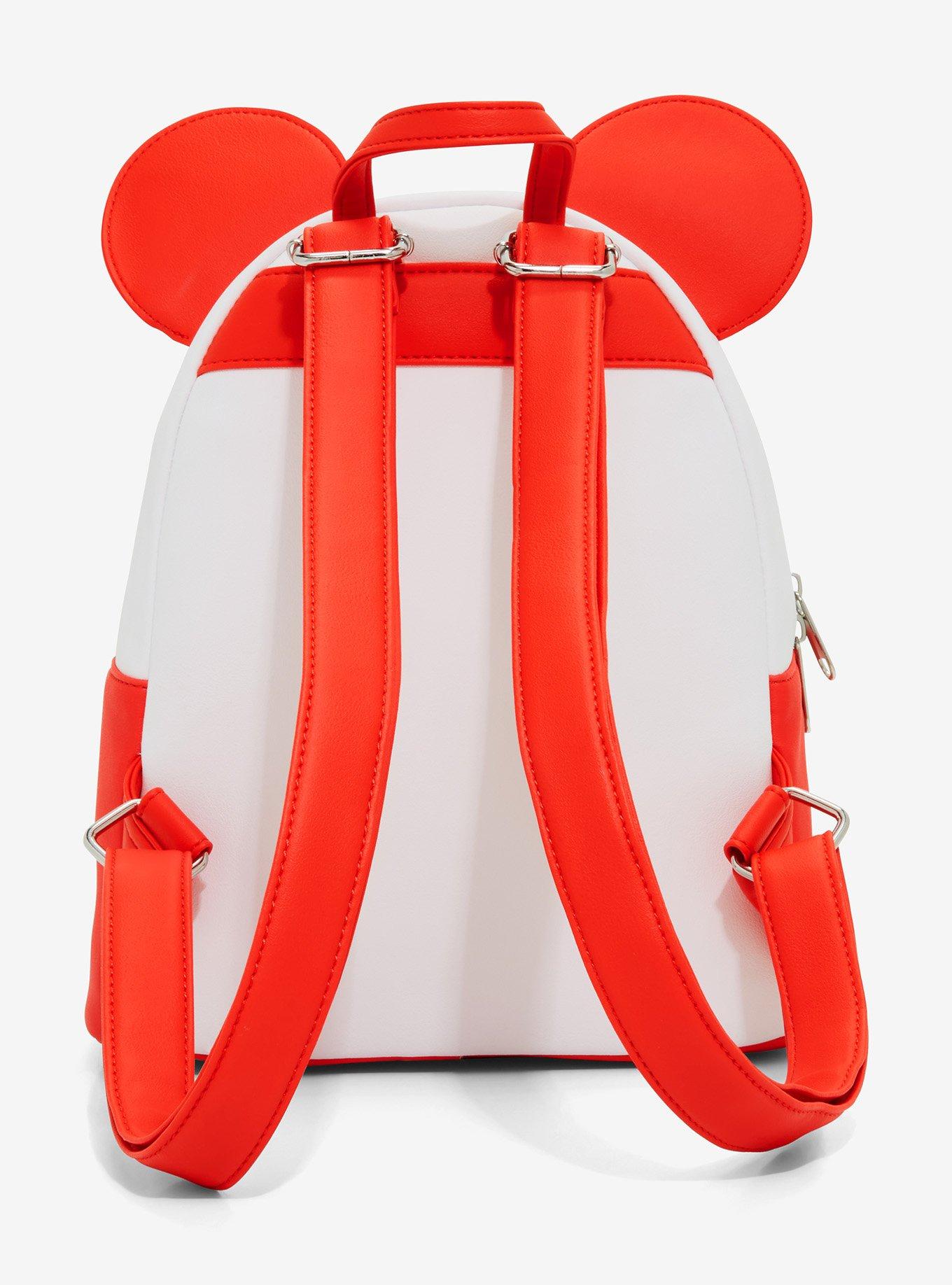 Loungefly Disney Minnie Mouse Mushroom Floral Mini Backpack, , alternate