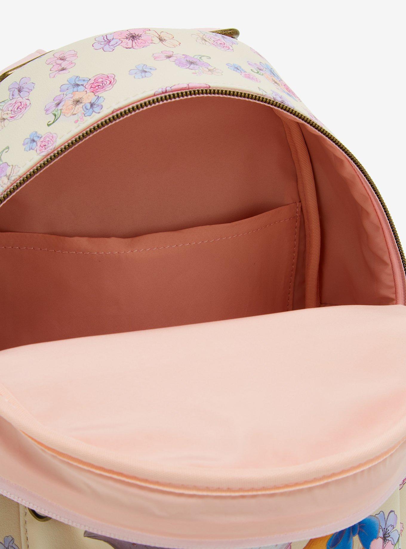 Loungefly Disney The Aristocats Trio Floral Mini Backpack, , alternate