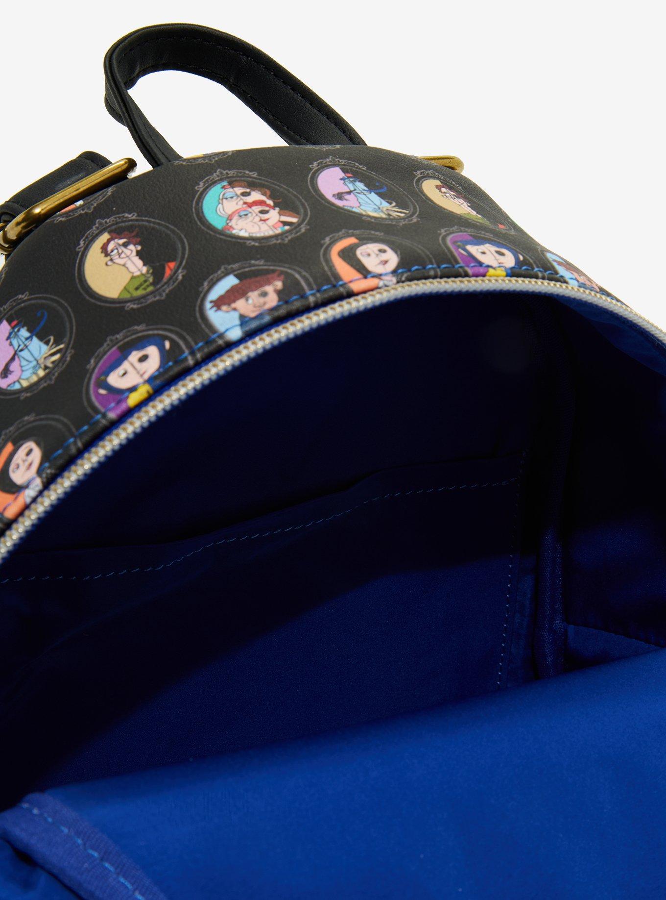 Loungefly Coraline Split Cameo Mini Backpack, , alternate