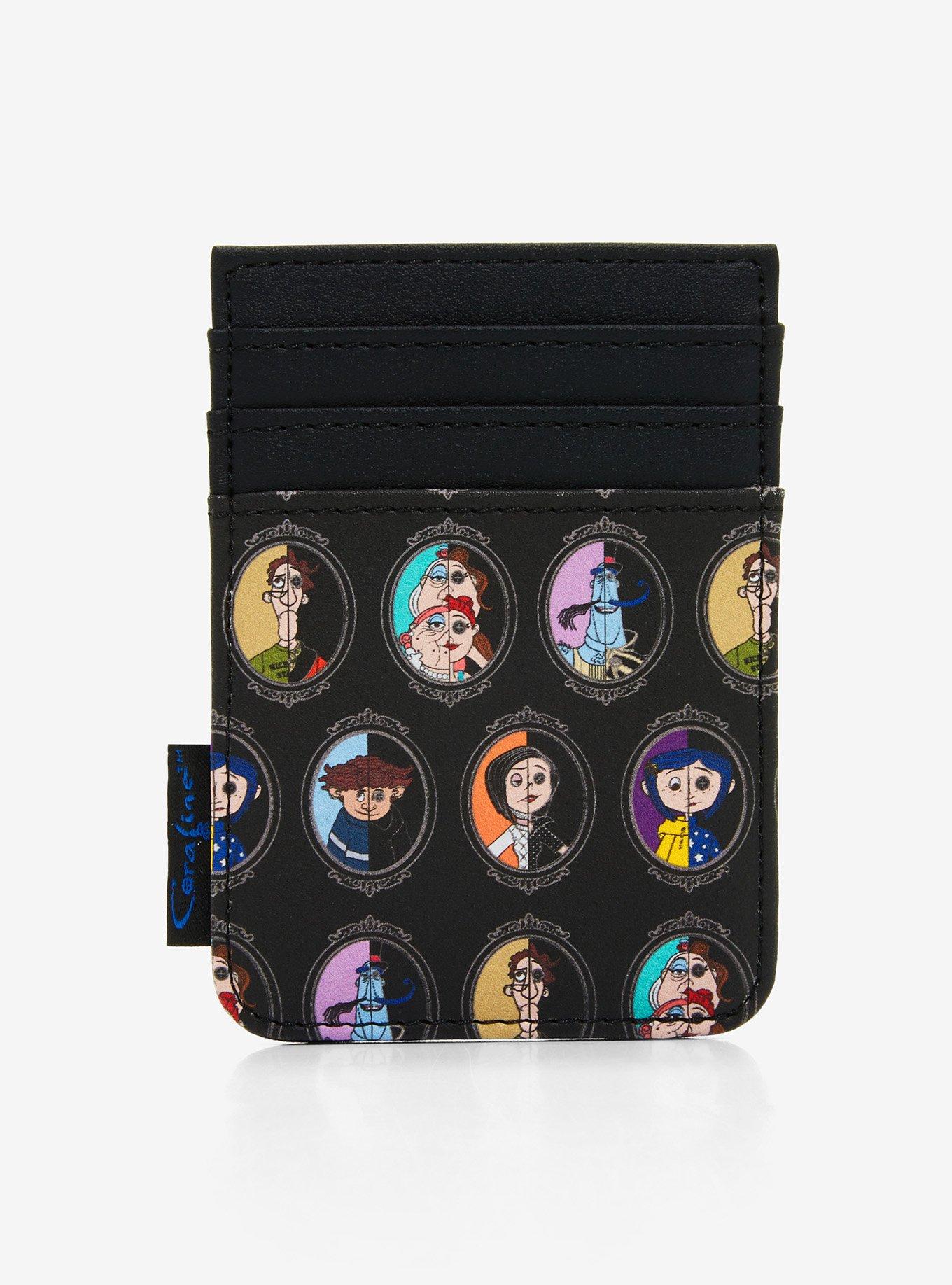 Loungefly Coraline Split Cameo Vertical Cardholder, , hi-res