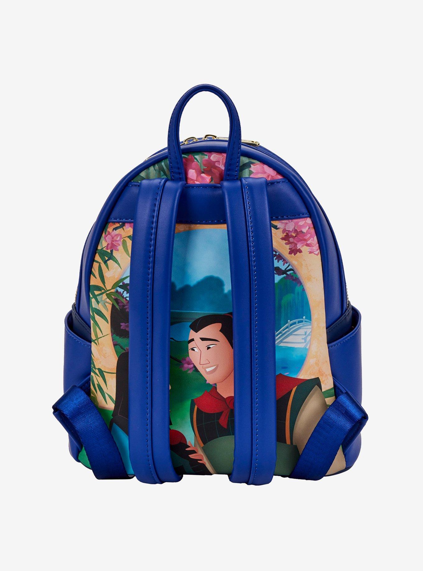 Loungefly outlet Mulan castle backpack