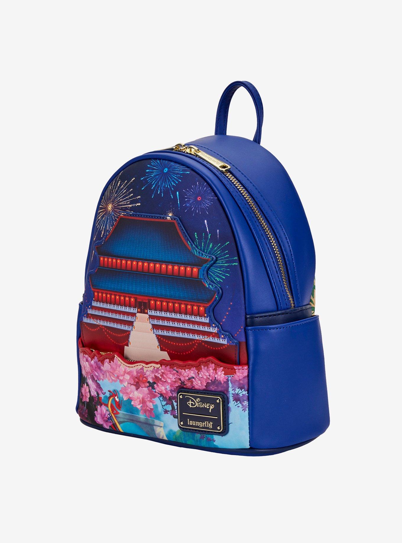 Loungefly Disney Mulan Castle Mini Backpack, , alternate