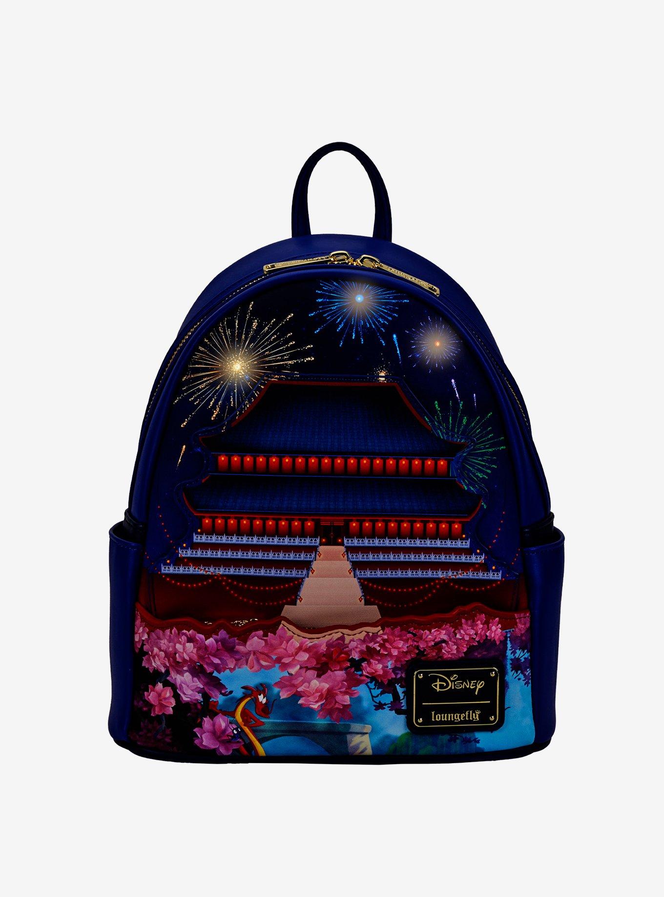 Loungefly Disney Mulan Castle Mini Backpack, , alternate