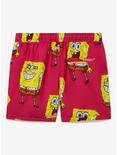 OppoSuits SpongeBob SquarePants Expressions Allover Print Shorts - BoxLunch Exclusive, HOT PINK, alternate