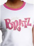 Bratz Rhinestone Girls Ringer Baby T-Shirt, PINK, alternate