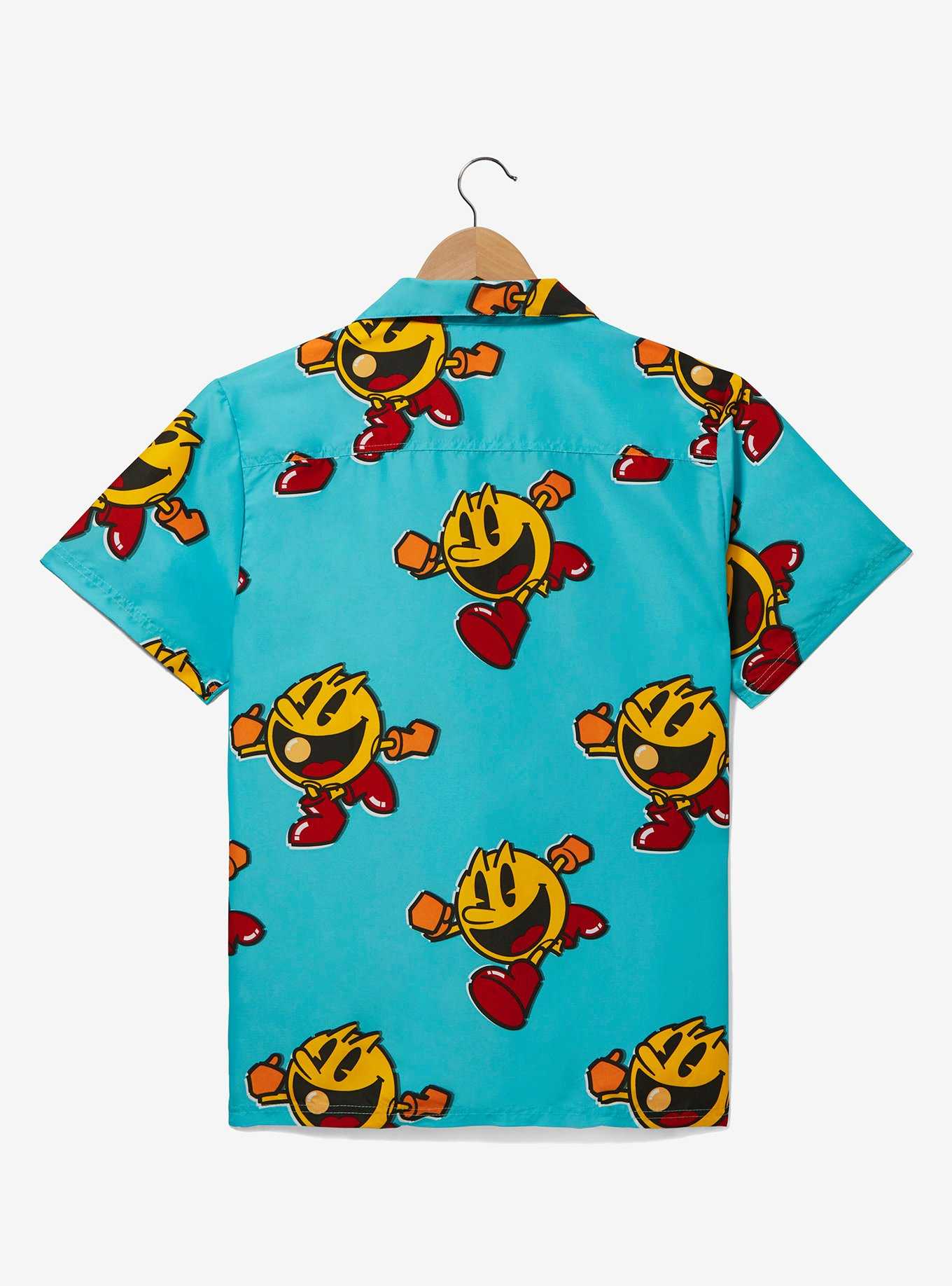 OppoSuits Pac-Man Allover Print Woven Button-Up - BoxLunch Exclusive, , hi-res