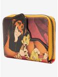 Loungefly Disney The Lion King Scar & Simba Zipper Wallet, , alternate