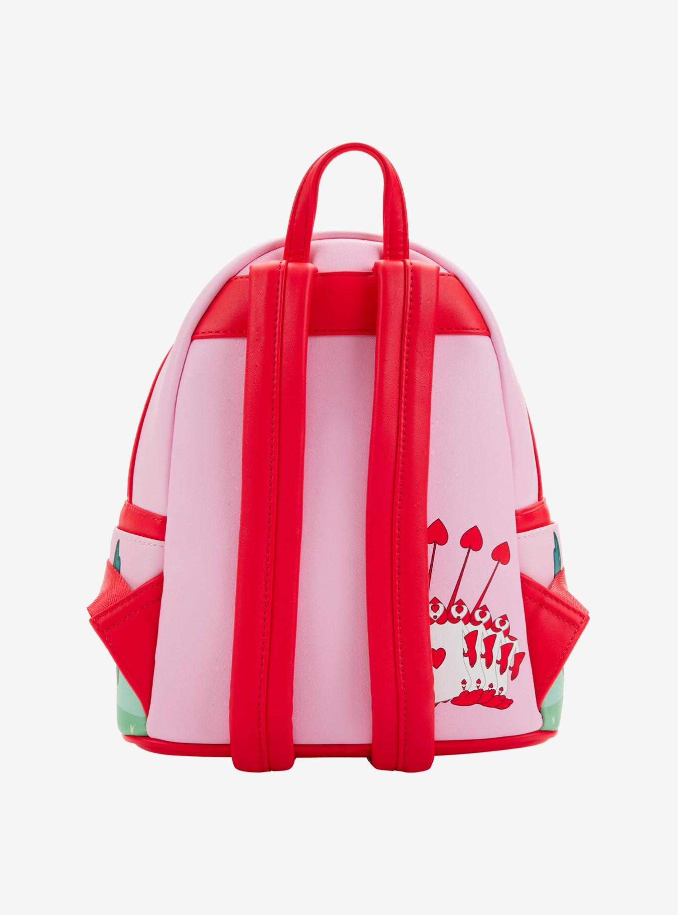 Loungefly Disney Alice In Wonderland Painting Roses Mini Backpack, , alternate