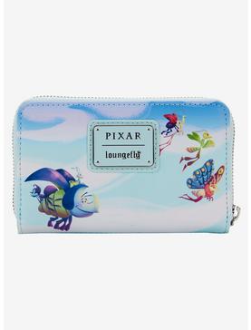 Loungefly Disney Pixar A Bug's Life Heimlich Floral Zip Wallet, , hi-res
