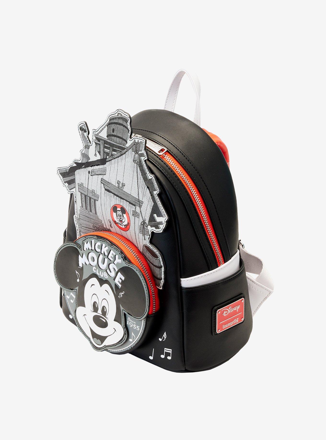 Loungefly Disney100 Mickey Mouse Club House Mini Backpack, , alternate