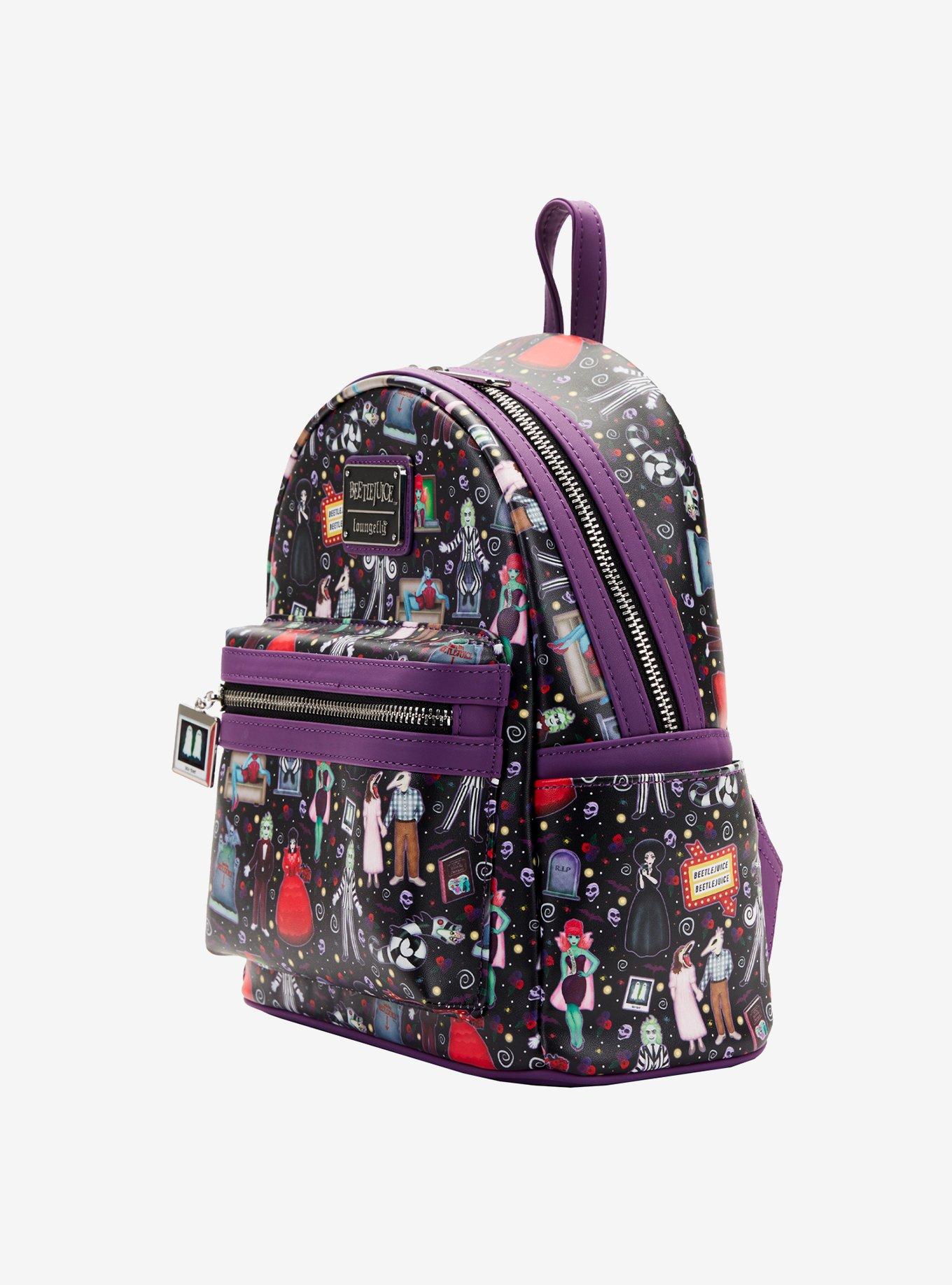 Loungefly Beetlejuice Icons Mini Backpack, , alternate