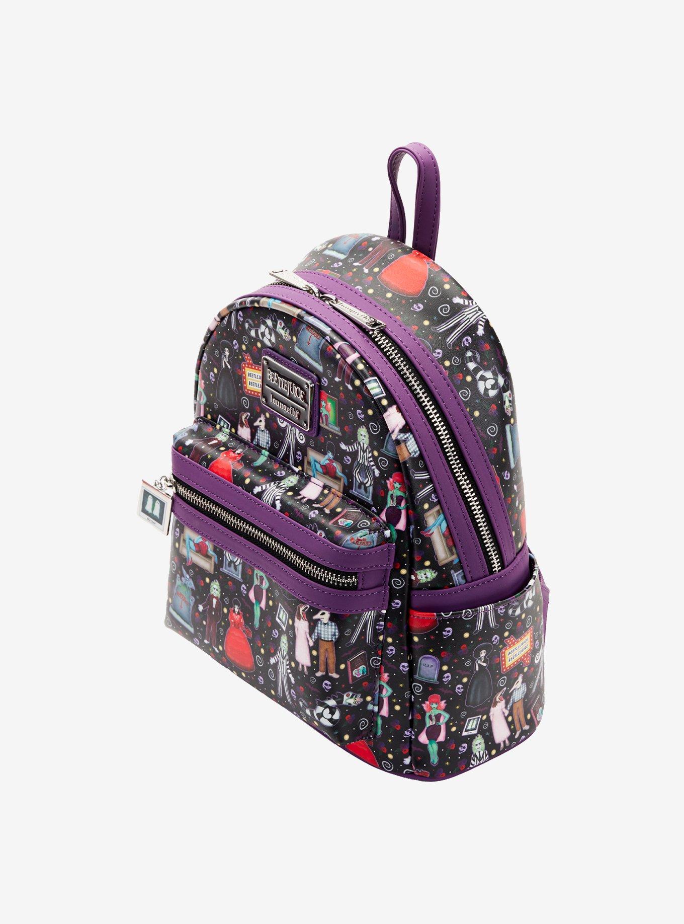 Loungefly Beetlejuice Icons Mini Backpack, , alternate
