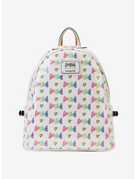 Loungefly Lisa Frank Heart Mini Backpack With  Detachable Bag, , hi-res