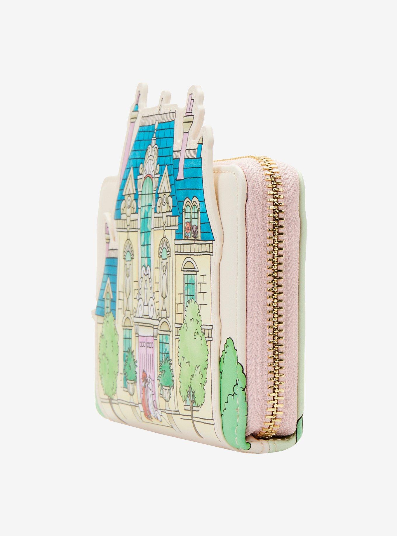 Loungefly Disney The Aristocats House Zipper Wallet, , alternate