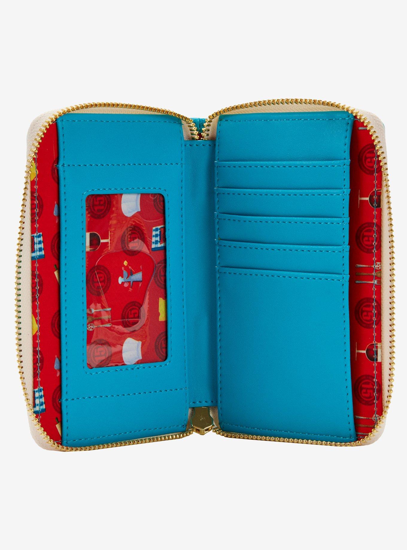 Loungefly Disney Pixar Ratatouille 15th Anniversary Cookbook Zipper Wallet, , alternate