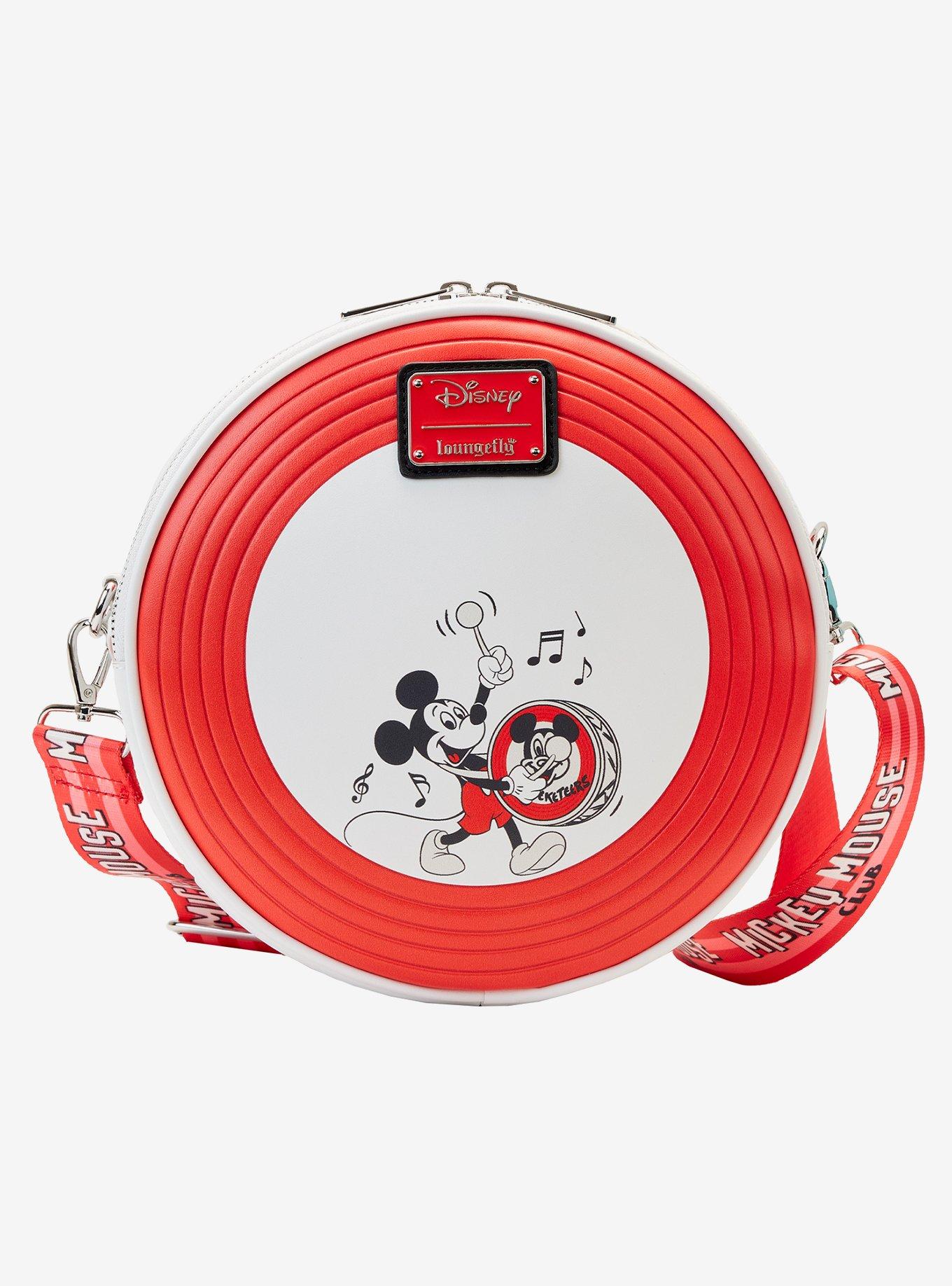 Loungefly Disney100 Mouseketeers Ear Holder Crossbody Bag, , alternate