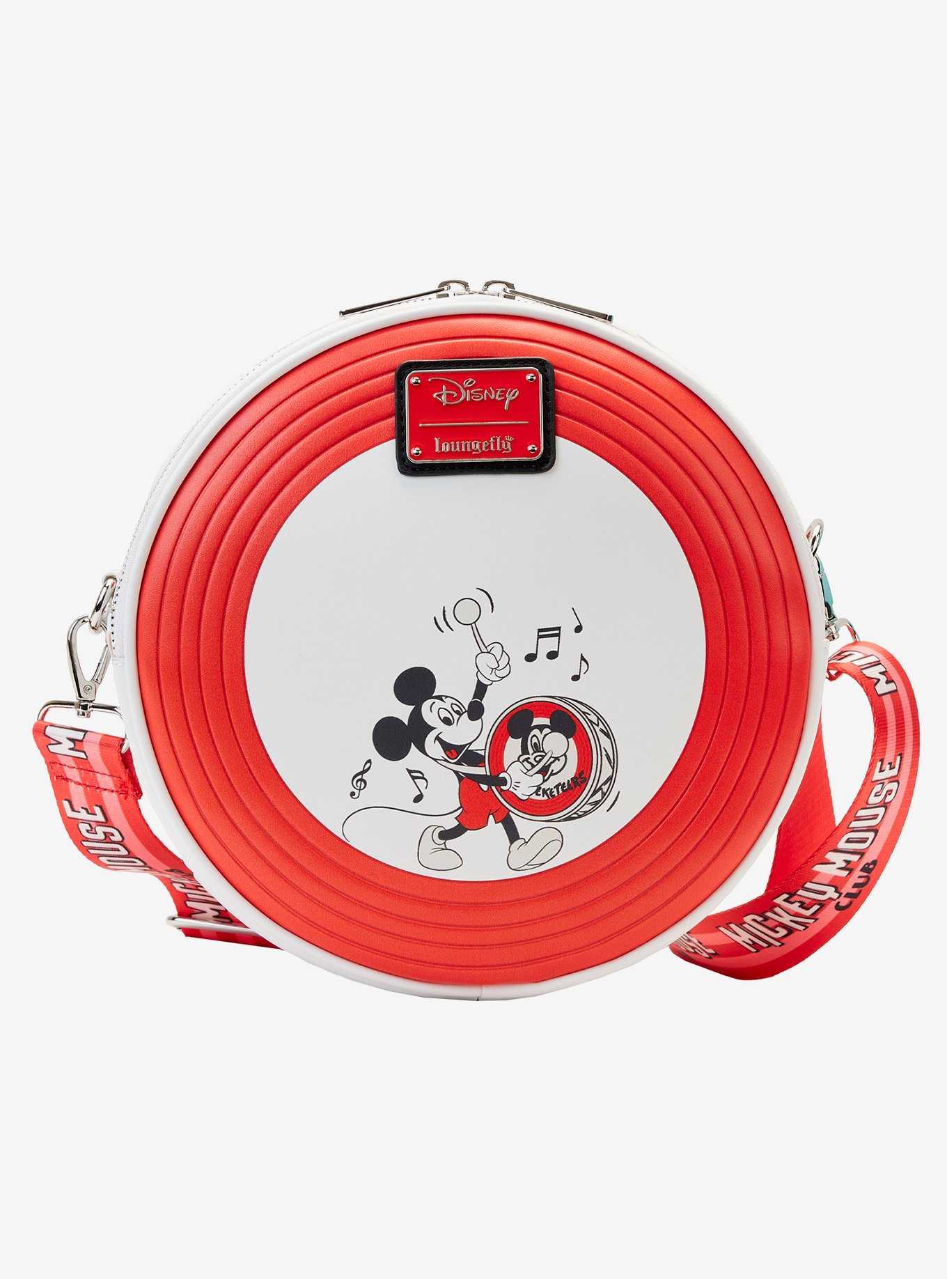 Loungefly Disney100 Mouseketeers Ear Holder Crossbody Bag, , hi-res