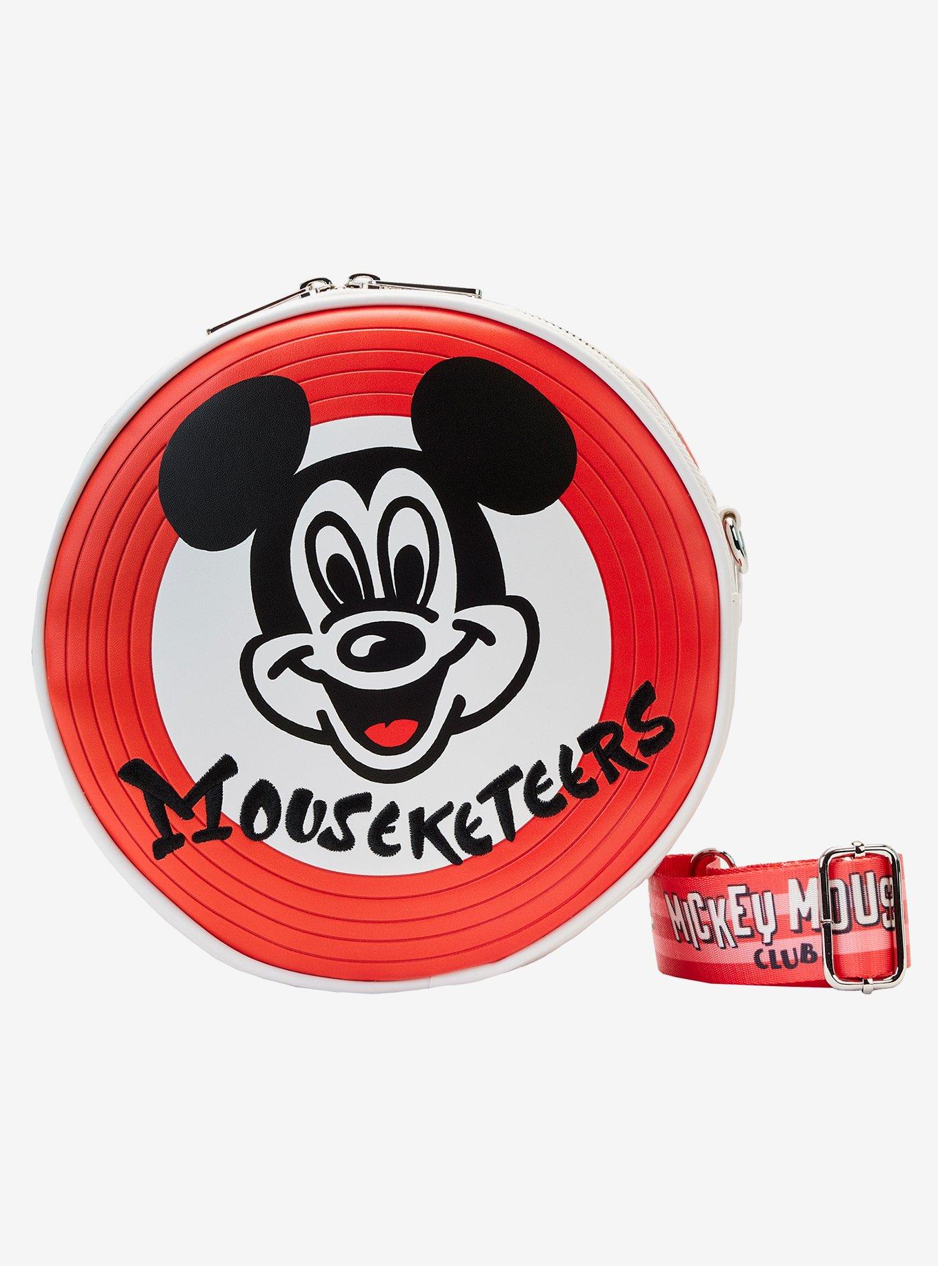 Loungefly Disney100 Mouseketeers Ear Holder Crossbody Bag, , alternate