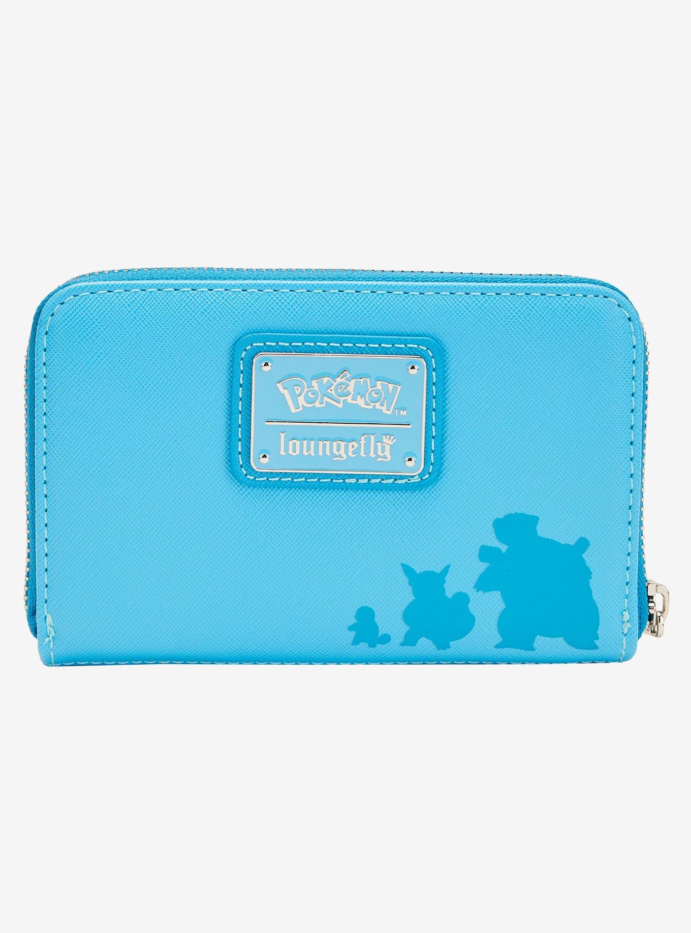 Loungefly Pokemon Squirtle Evolution Zipper Wallet, , alternate
