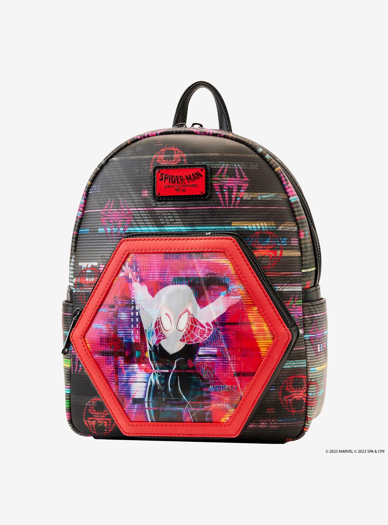 Loungefly Marvel Spider-Man: Across The Spider-Verse Lenticular Mini Backpack, , alternate