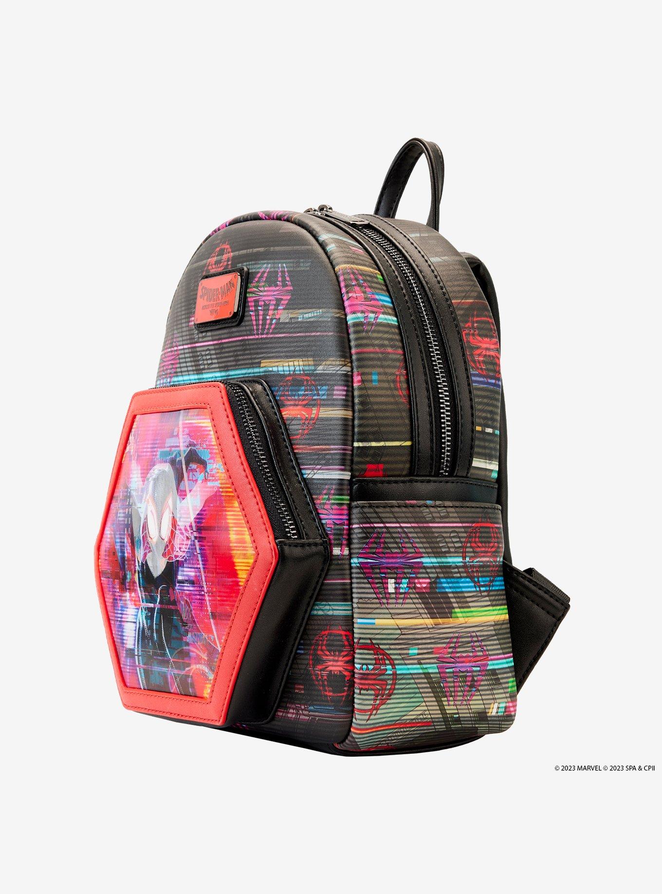 Loungefly Marvel Spider-Man: Across The Spider-Verse Lenticular Mini Backpack, , alternate