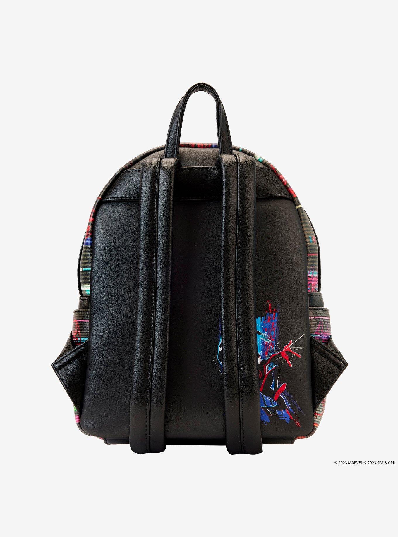 Loungefly Marvel Spider-Man: Across The Spider-Verse Lenticular Mini Backpack, , alternate