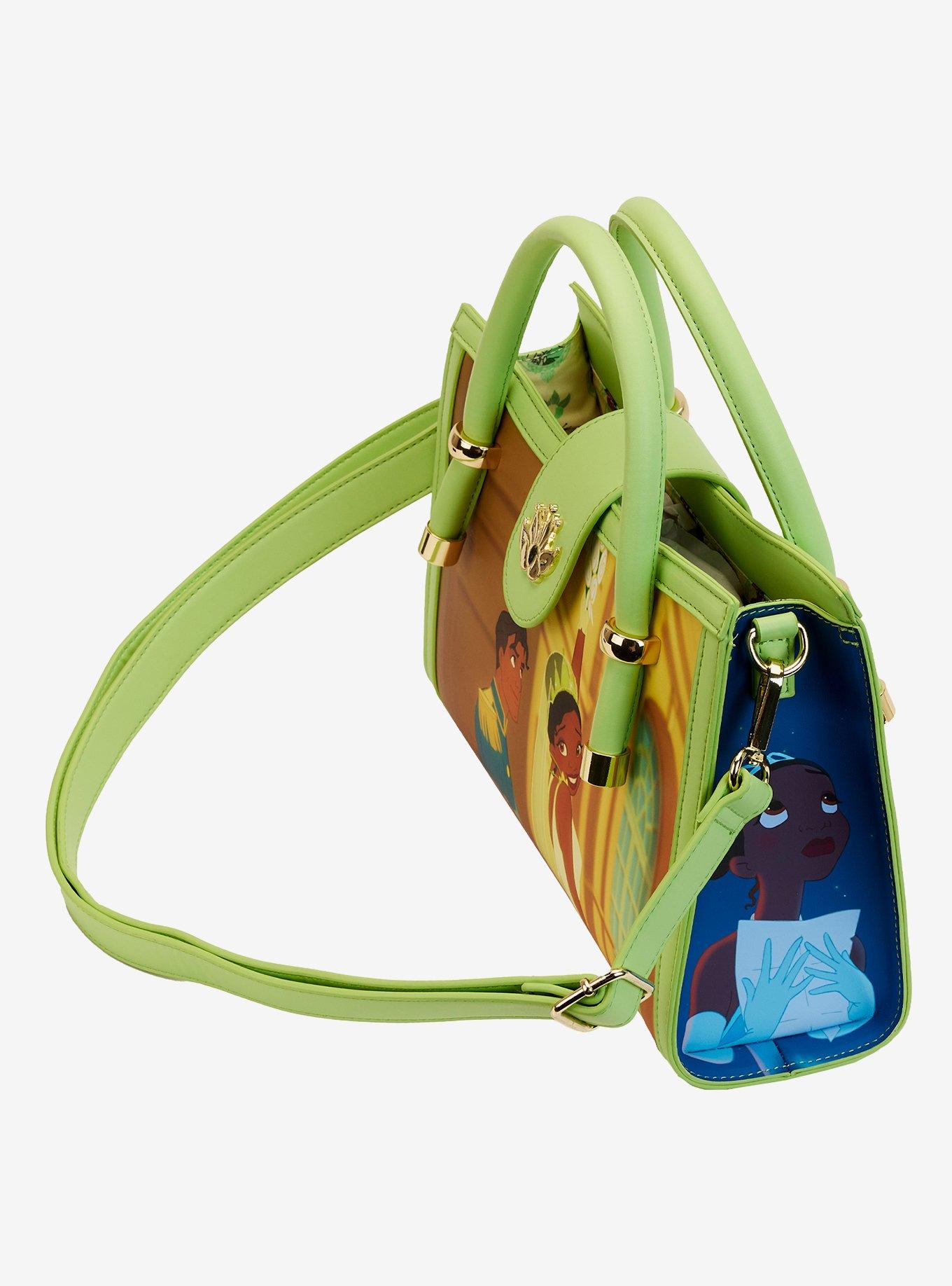 Loungefly Disney The Princess And The Frog Scenes Satchel Bag, , alternate
