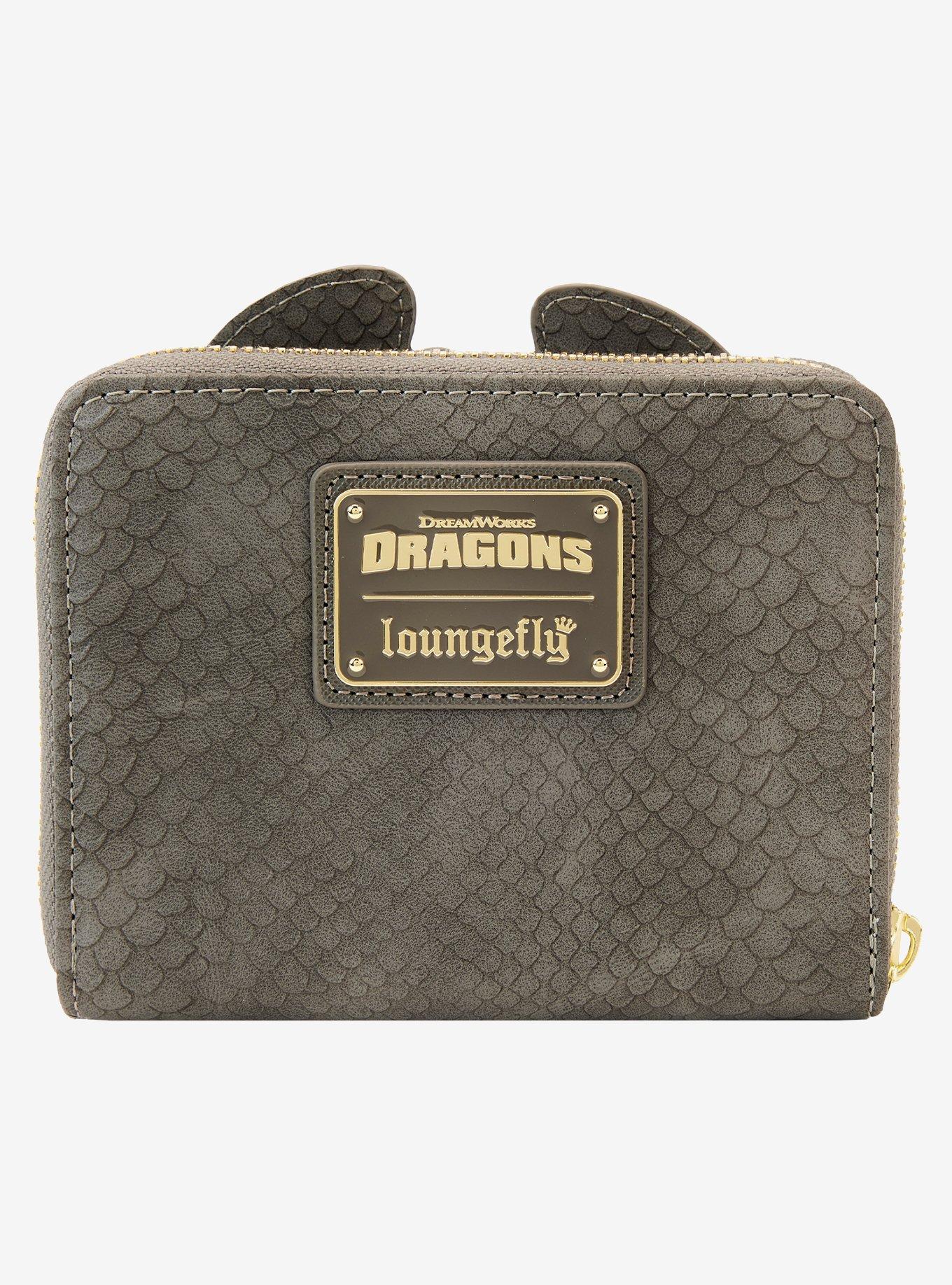 Loungefly How To Train Your Dragon Toothless Zip Wallet, , alternate