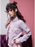 My Melody & My Sweet Piano Cable Knit Girls Cardigan, MULTI, alternate