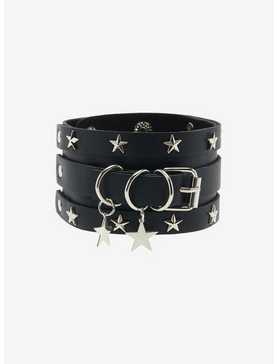 Social Collision® Star Stud Bracelet Cuff, , hi-res