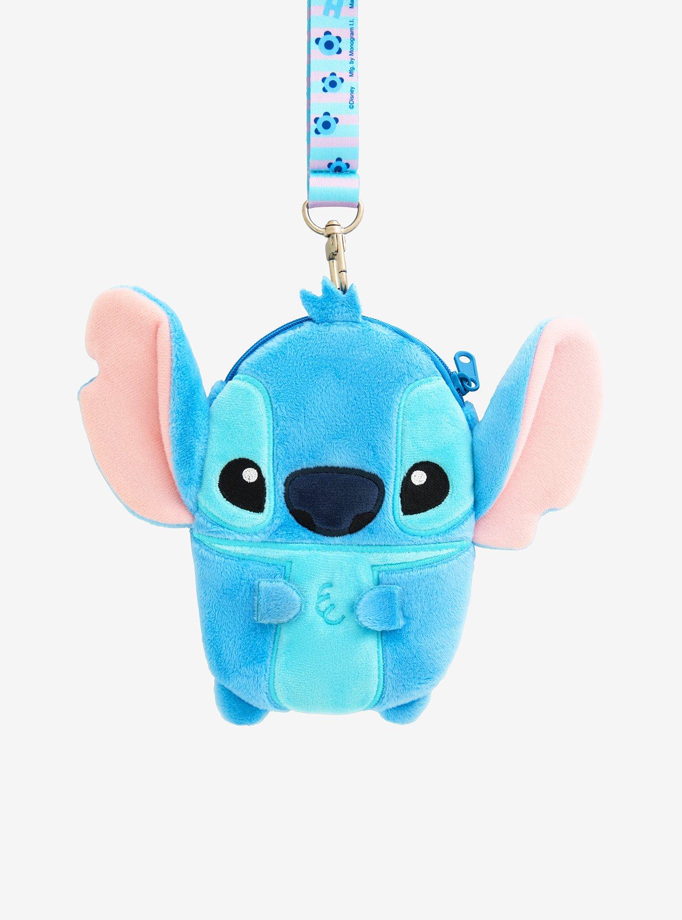 Disney Lilo & Stitch Plush Lanyard Pouch, , hi-res