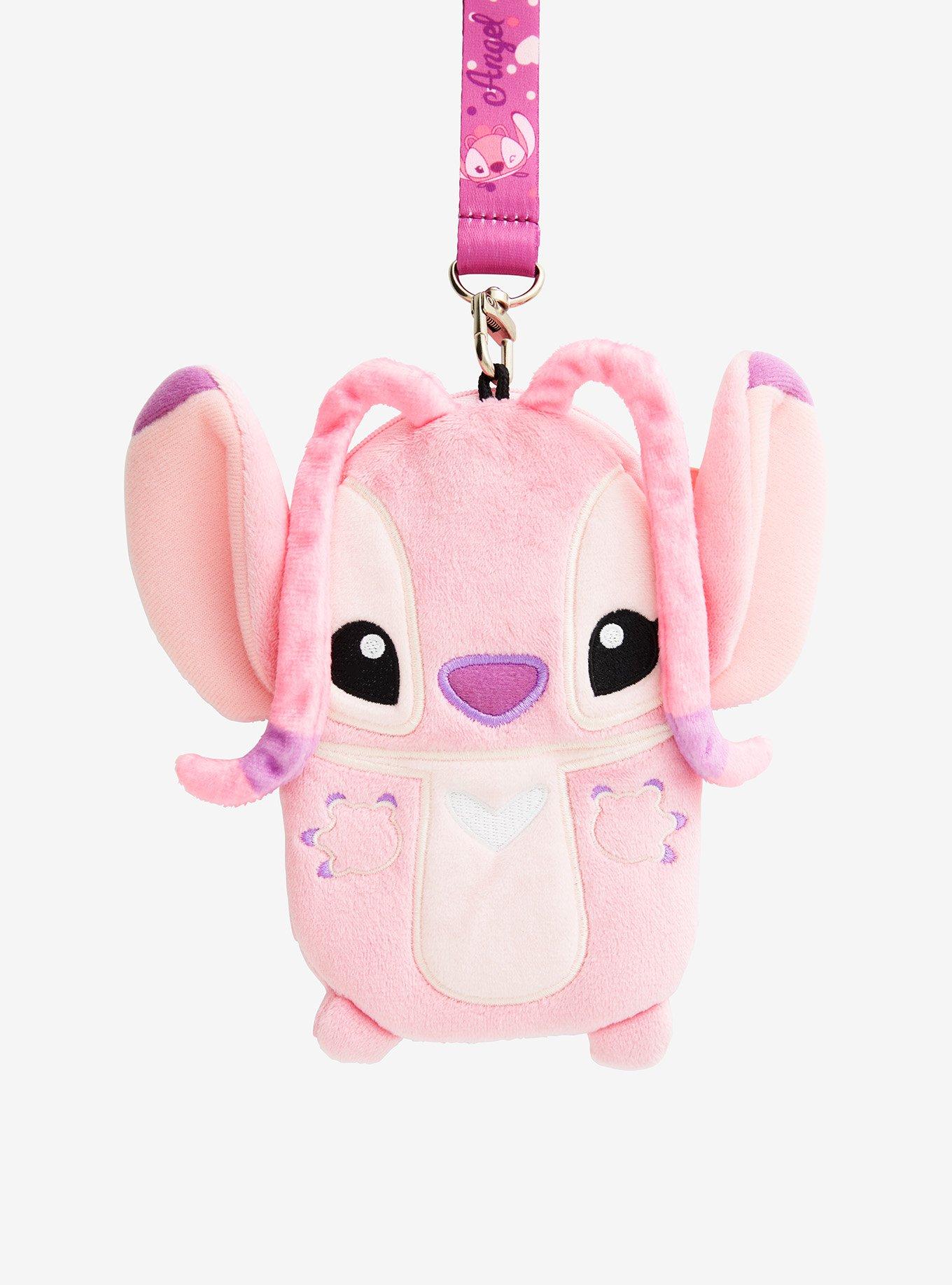 Disney Lilo & Stitch Angel Plush Lanyard Pouch, , alternate