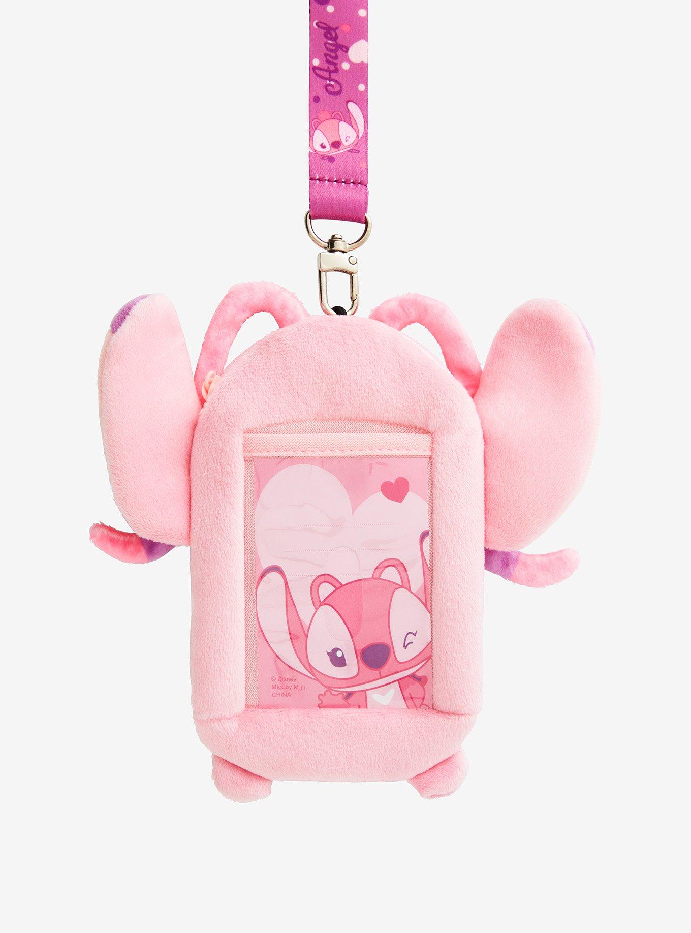 Disney Lilo & Stitch Angel Plush Lanyard Pouch, , alternate