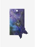Thorn & Fable Skull Flower Crystal Necklace, , alternate