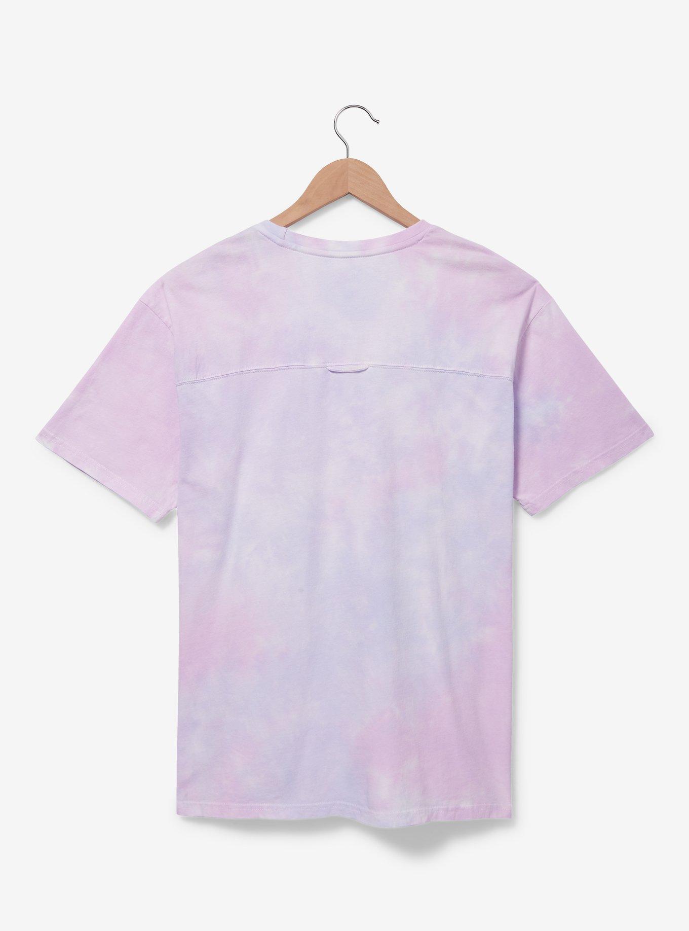 Disney Daisy Duck Tie-Dye Couples T-Shirt - BoxLunch Exclusive, PURPLE, alternate