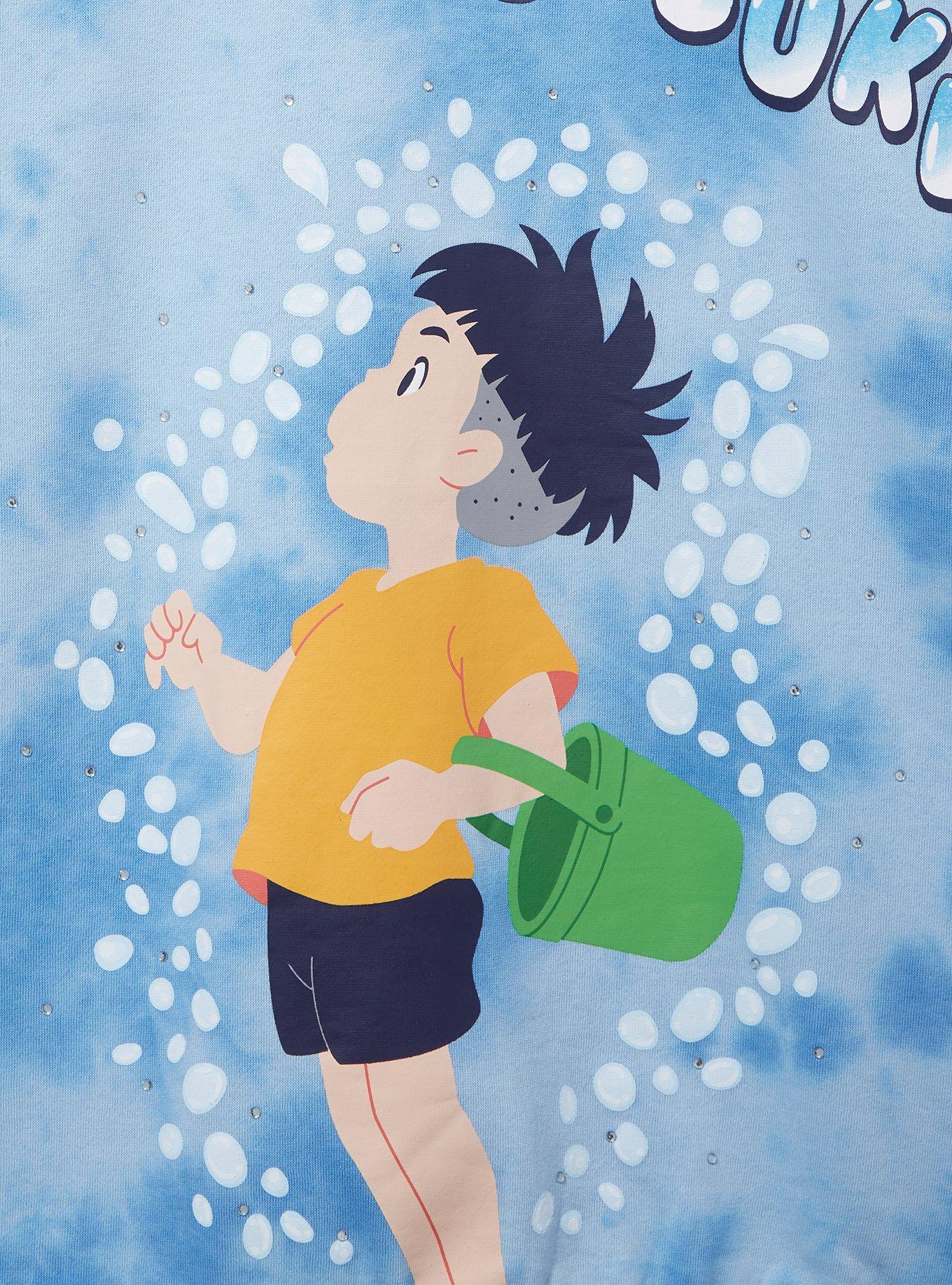 Studio Ghibli Ponyo Sosuke Couples Sweatshirt — BoxLunch Exclusive, BLUE, alternate