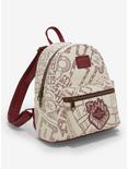 Loungefly Harry Potter Maroon Marauder's Map Mini Backpack, , alternate
