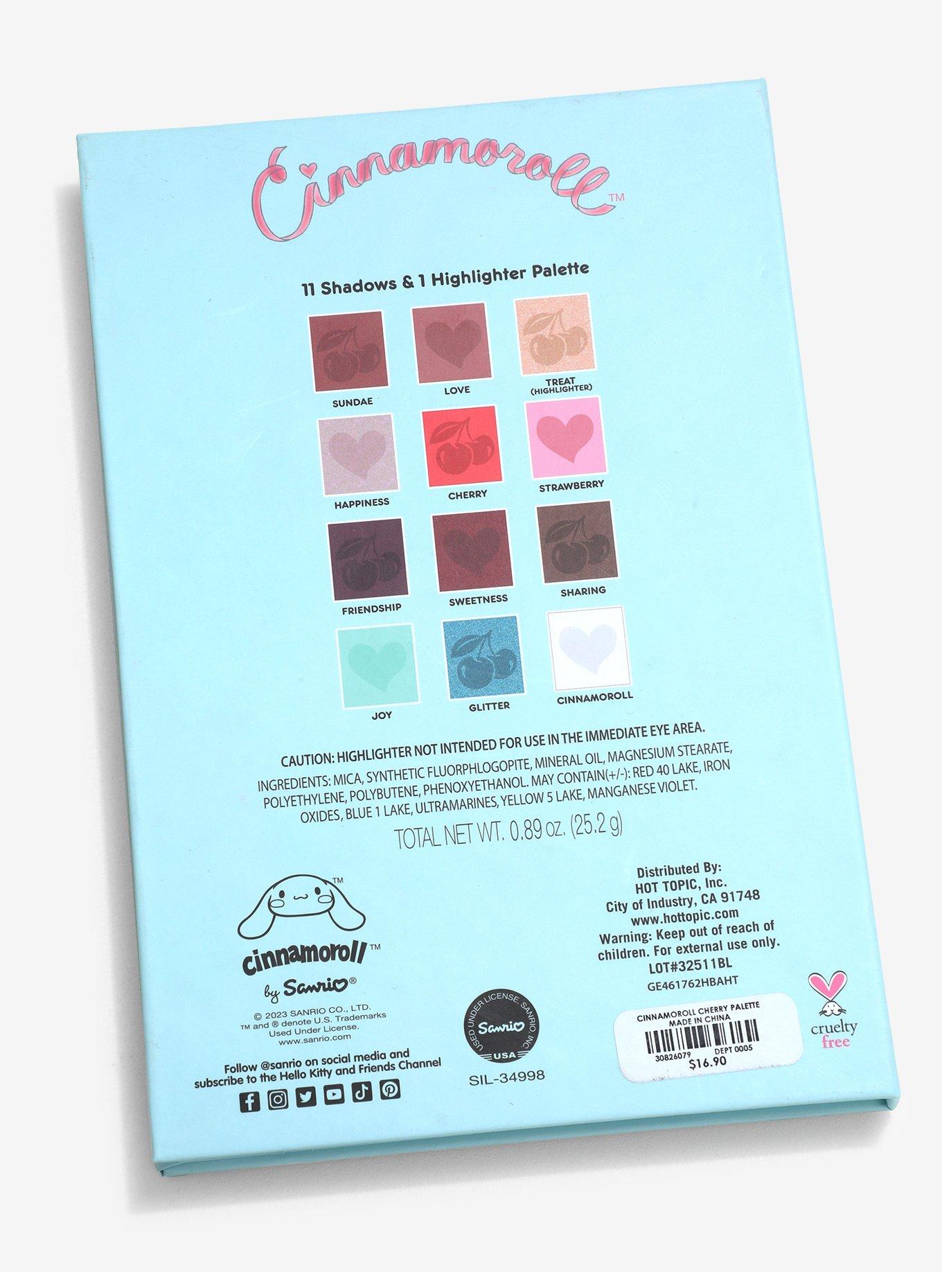 Cinnamoroll Cherry Sundae Palette, , alternate