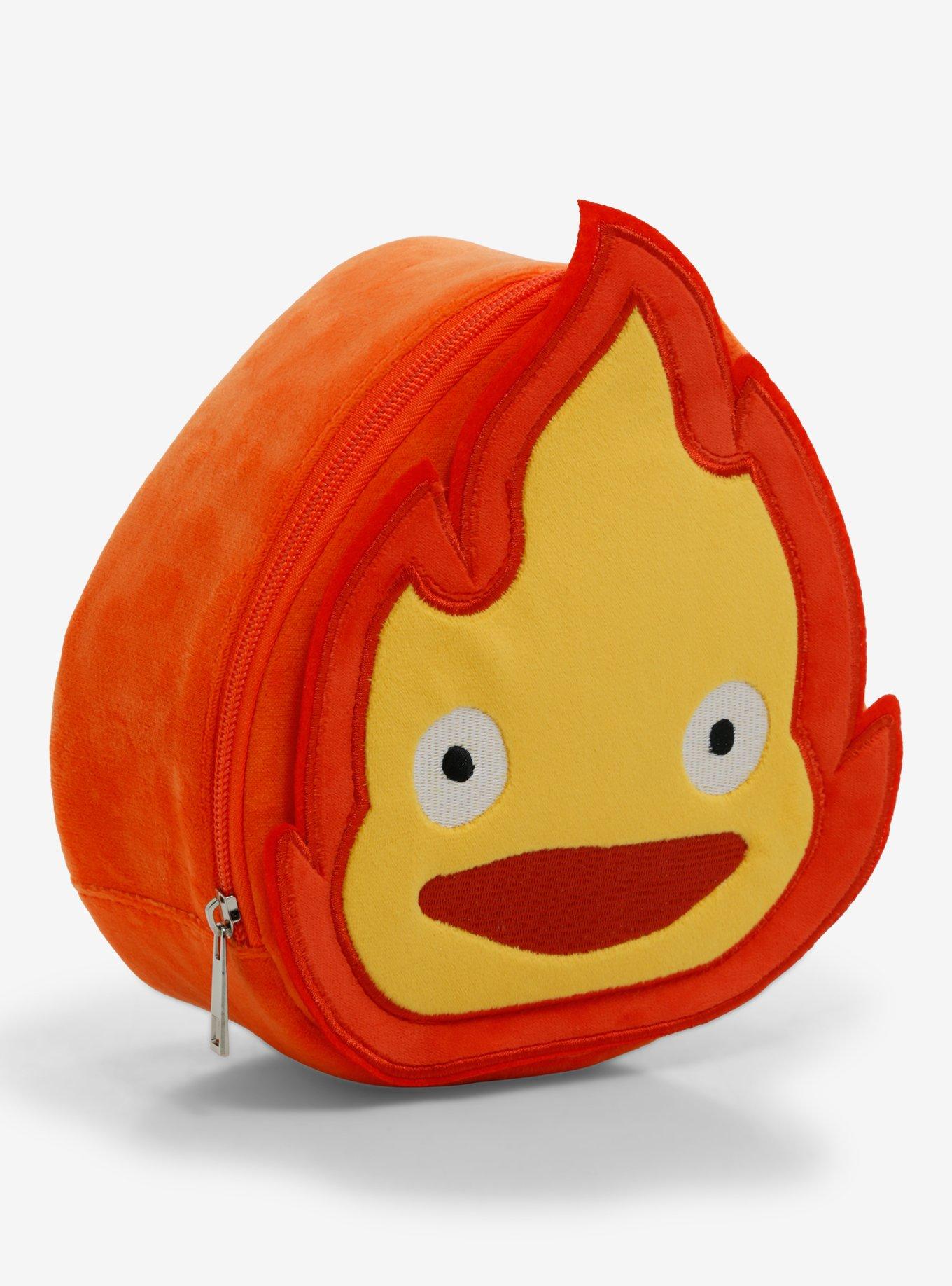 Studio Ghibli Howl's Moving Castle Calcifer Makeup Bag, , alternate