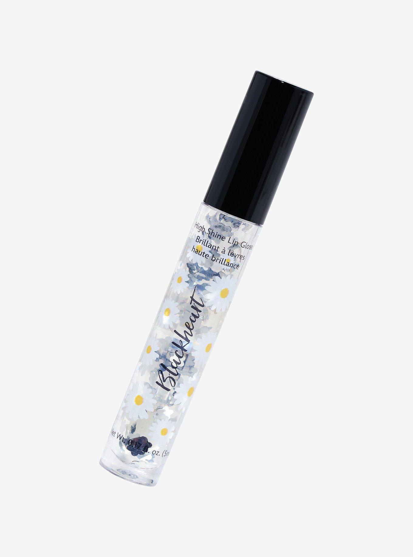 Blackheart Daisy Glitter Lip Gloss, , hi-res